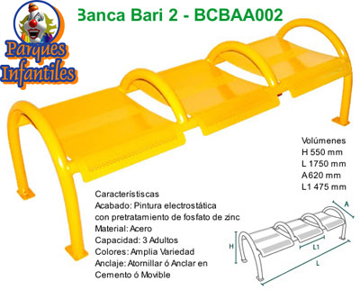 BANCA PARA PARQUE VARI 2